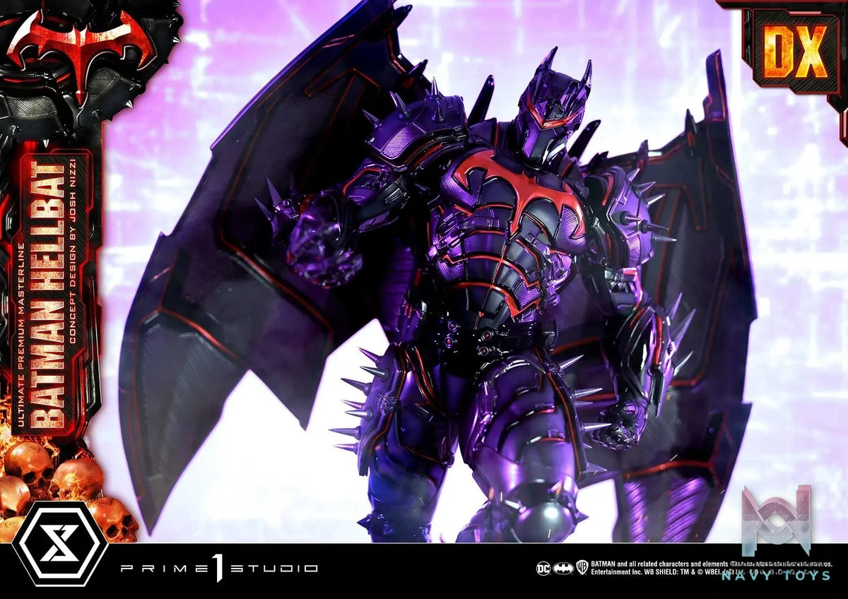 Prime 1 Studio – Ultimate Premium Masterline Batman (Comics) Batman Hellbat Concept Design by Josh Nizzi UPMDC-06 UPMDC-06DX UPMDC-06DXS (Licensed)