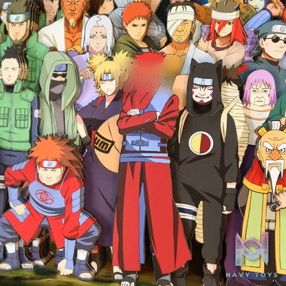 KALA HOME Studio – Naruto Multiple Characters #13 3D Decorative Painting Naruto