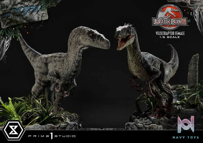 Prime 1 Studio – Legacy Museum Collection Jurassic Park III (Film) Velociraptor Female LMCJP-11 LMCJP-11S (Licensed)