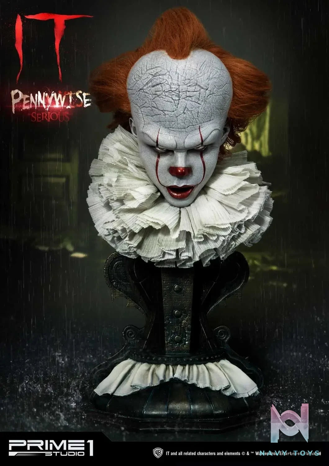 Prime 1 Studio – High Definition Bust IT (Film) Pennywise Head HDBIT-01 HDBIT-02 HDBIT-03 HDBIT-ALL (Licensed)