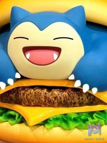 Hamburger Snorlax - Pokemon - PPAP Studio resin statue PPAP Studio anime figure