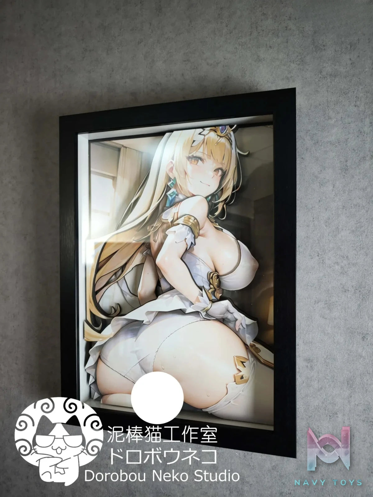 Dorobou Neko Studio -Xenoblade Chronicles Mythra detachable 3D picture