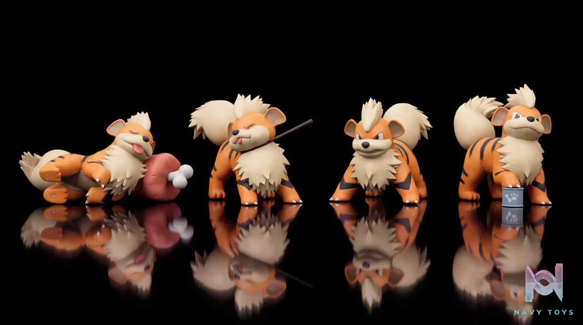 KiPi Studio – Four Little Ones Series 07 Growlithe Pokémon