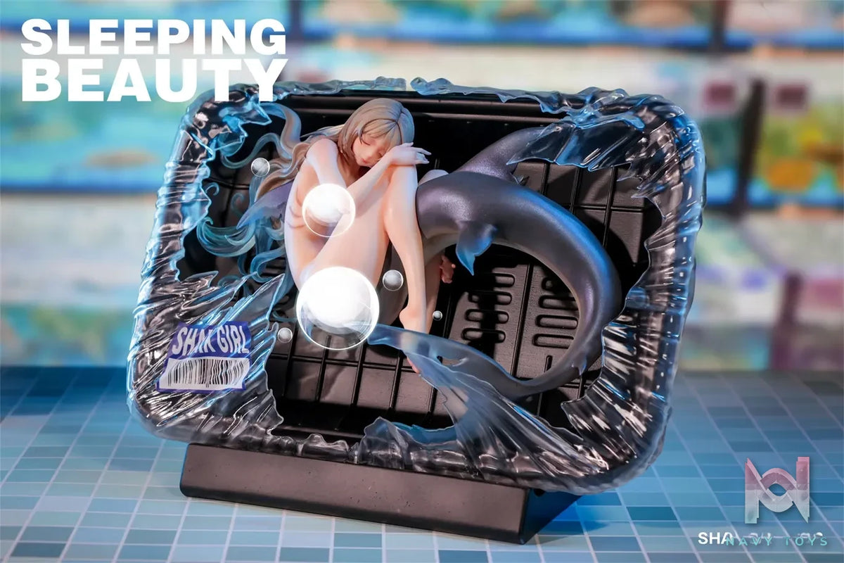 WeArtDoing Studio – Sleeping Beauty-Shark Fairies-Black Fin X Silver Fin (Licensed)
