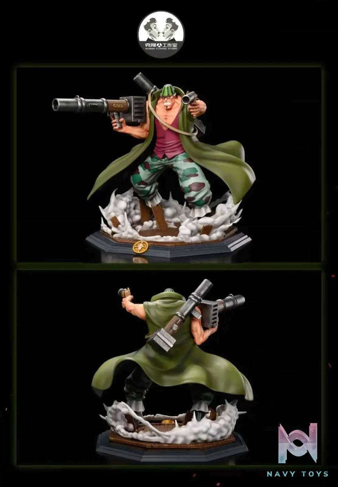 Clone Studio – One Piece Whitebeard Pirates Curiel