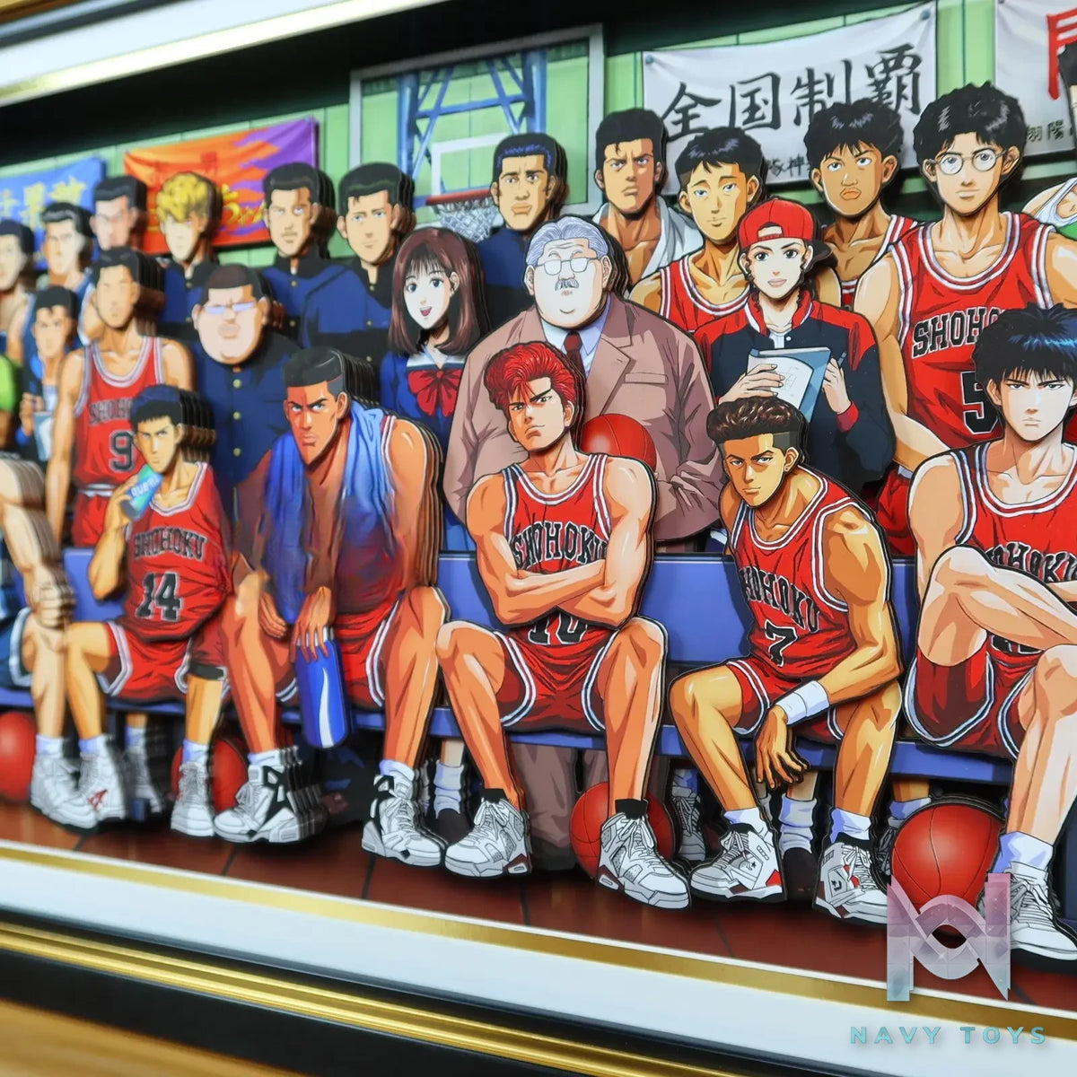 KALA HOME Studio – Slam Dunk Multiple Characters #07 3D Decorative Painting Slam Dunk