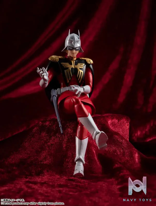 BANDAI SPIRITS – S.H.Figuarts Char Aznable “Mobile Suit Gundam” (Licensed)