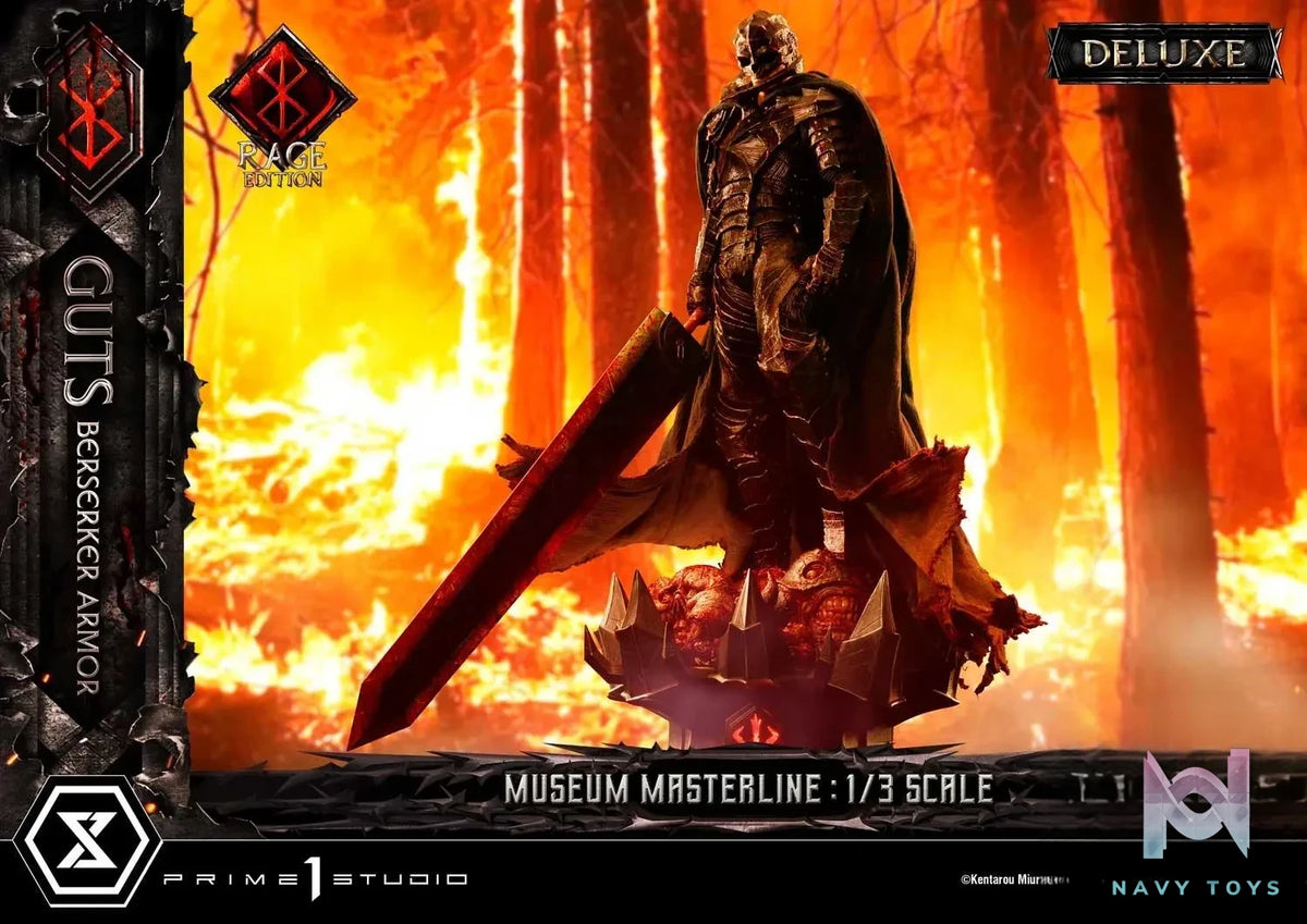Prime 1 Studio – Museum Masterline Berserk Guts, Berserker Armor Rage Edition MMBR-03 MMBR-03DX MMBR-03DXS (Licensed)