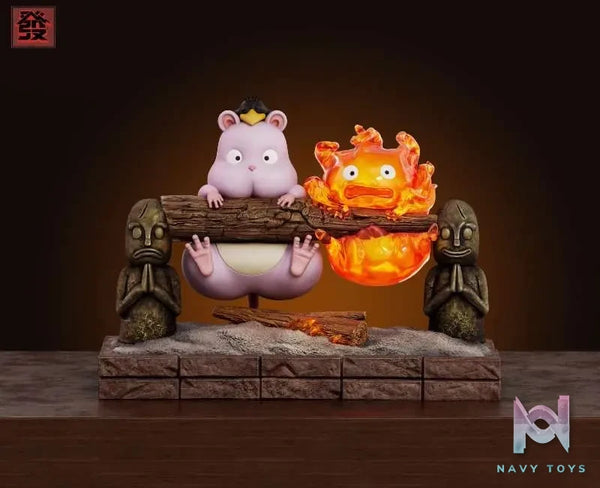 Fa Studio – Boh X Calcifer Spirited Away X Howl’s Moving Castle