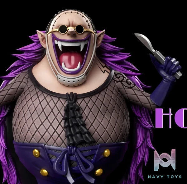 A+ Studio - One Piece Horror Bark Resonance 4th Hogback resin statue Navy Toys anime figure