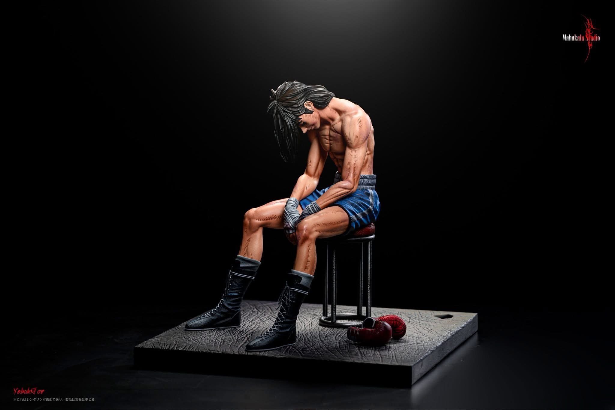Yabuki Joe's death - Ashita no Joe - Mahakala Studio resin statue mahakala Studio anime figure