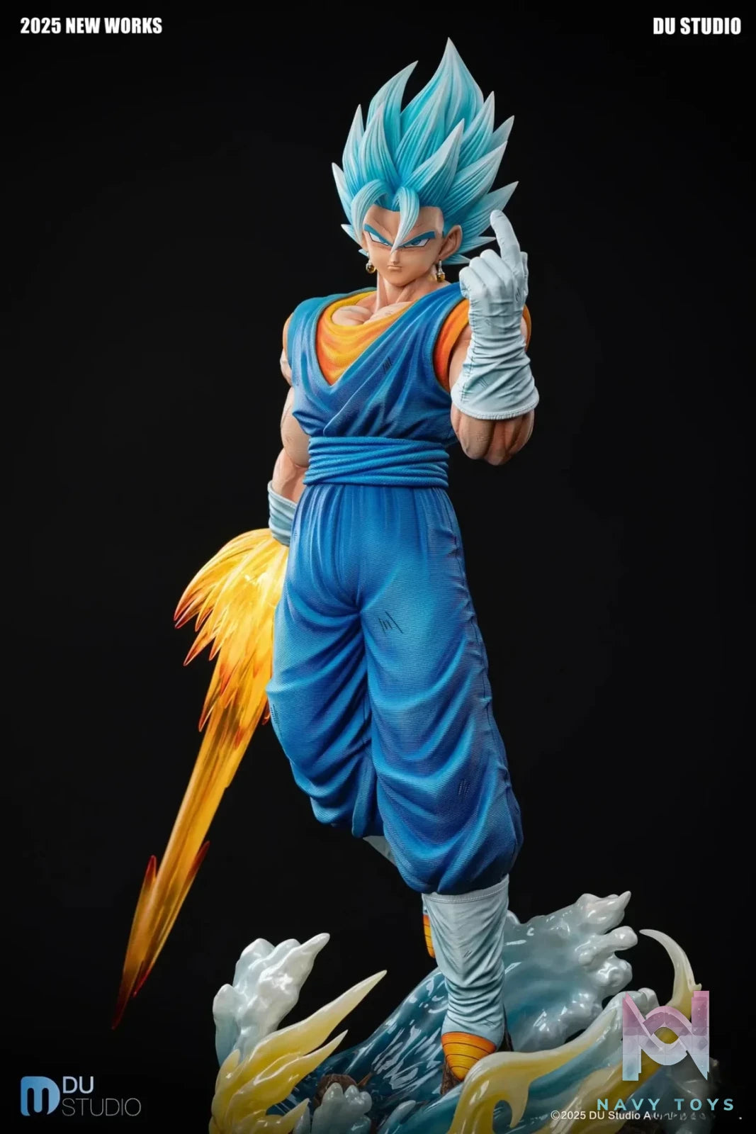 Du Studio - Dragon Ball Vegetto resin statue Navy Toys anime figure