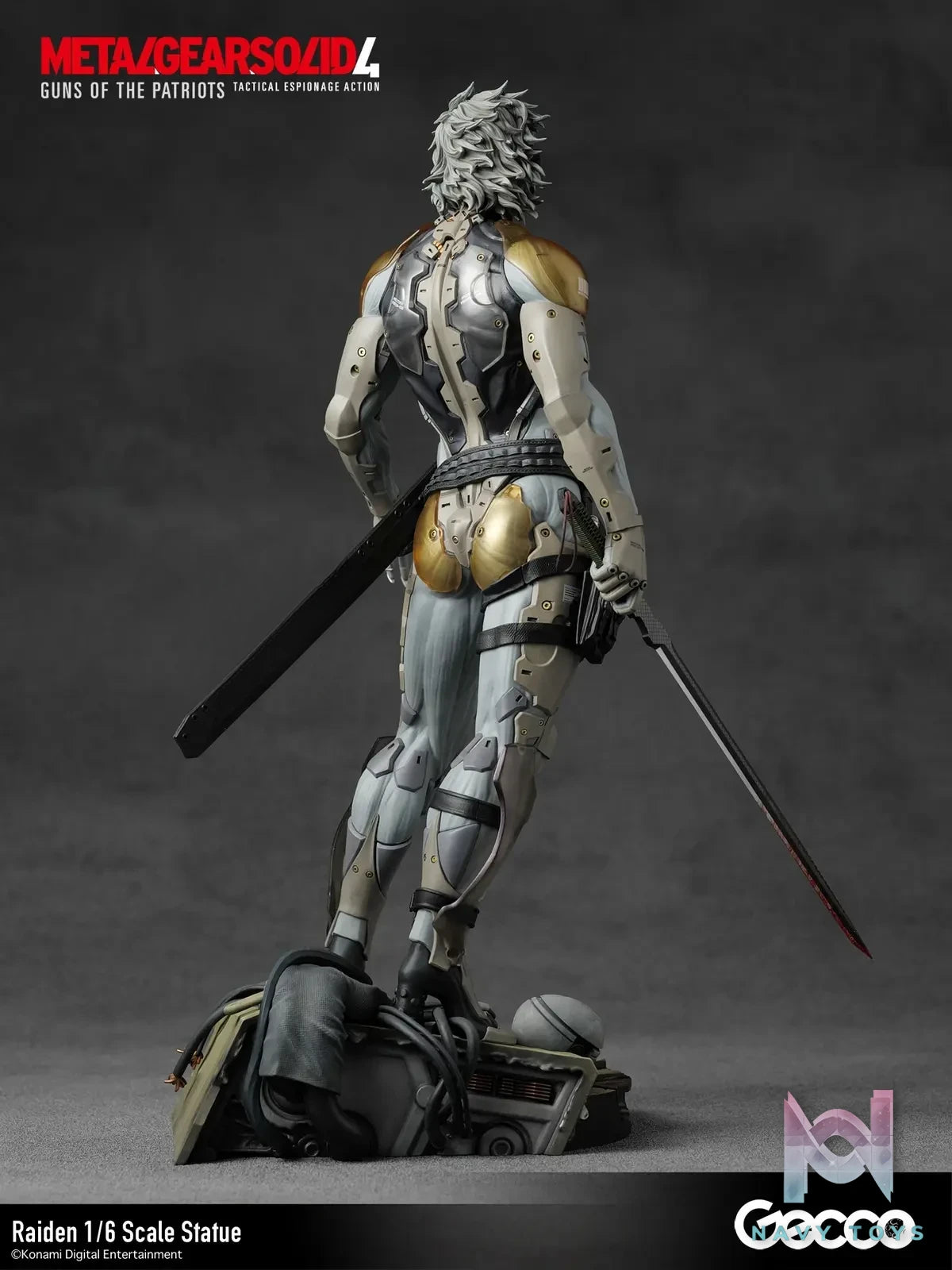 Gecco – METAL GEAR SOLID 4 GUNS OF THE PATRIOTS Raiden 1/6 Scale Statue (Licensed)