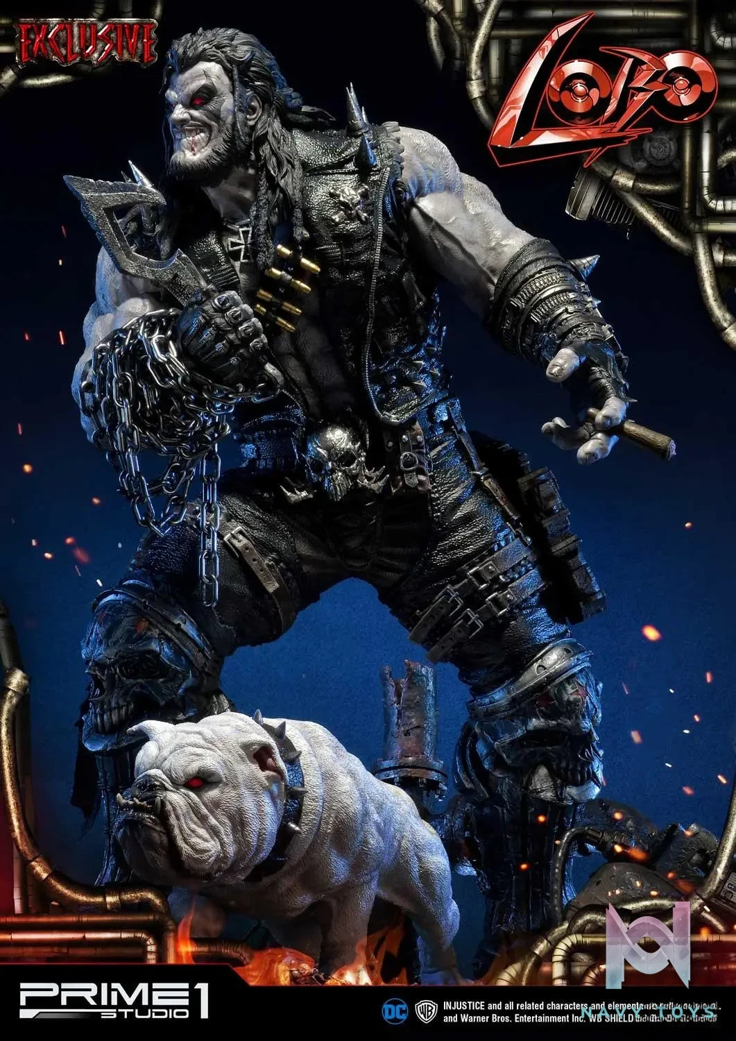 Prime 1 Studio – Ultimate Museum Masterline Injustice Lobo UMMDCIJ-01 UMMDCIJ-01DX UMMDCIJ-01EX(Licensed)