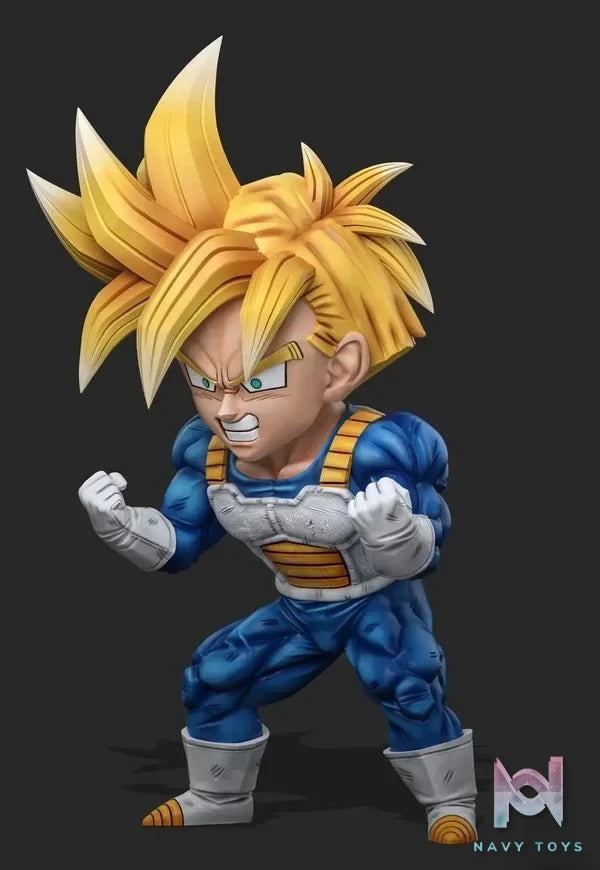 Power Studio - Dragon Ball Wcf Muscle Gohan resin statue Navy Toys anime figure