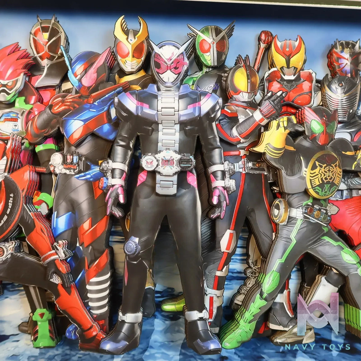 KALA HOME Studio – Kamen Rider Multiple Characters #01 3D Decorative Painting Kamen Rider