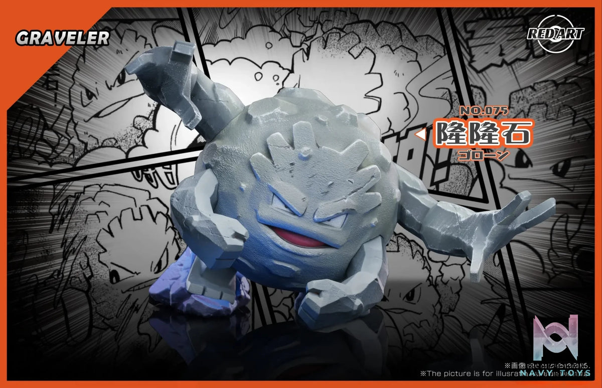 RED ART Studio – Pokémon Speical Brock & Geodude & Graveler & Kabutops