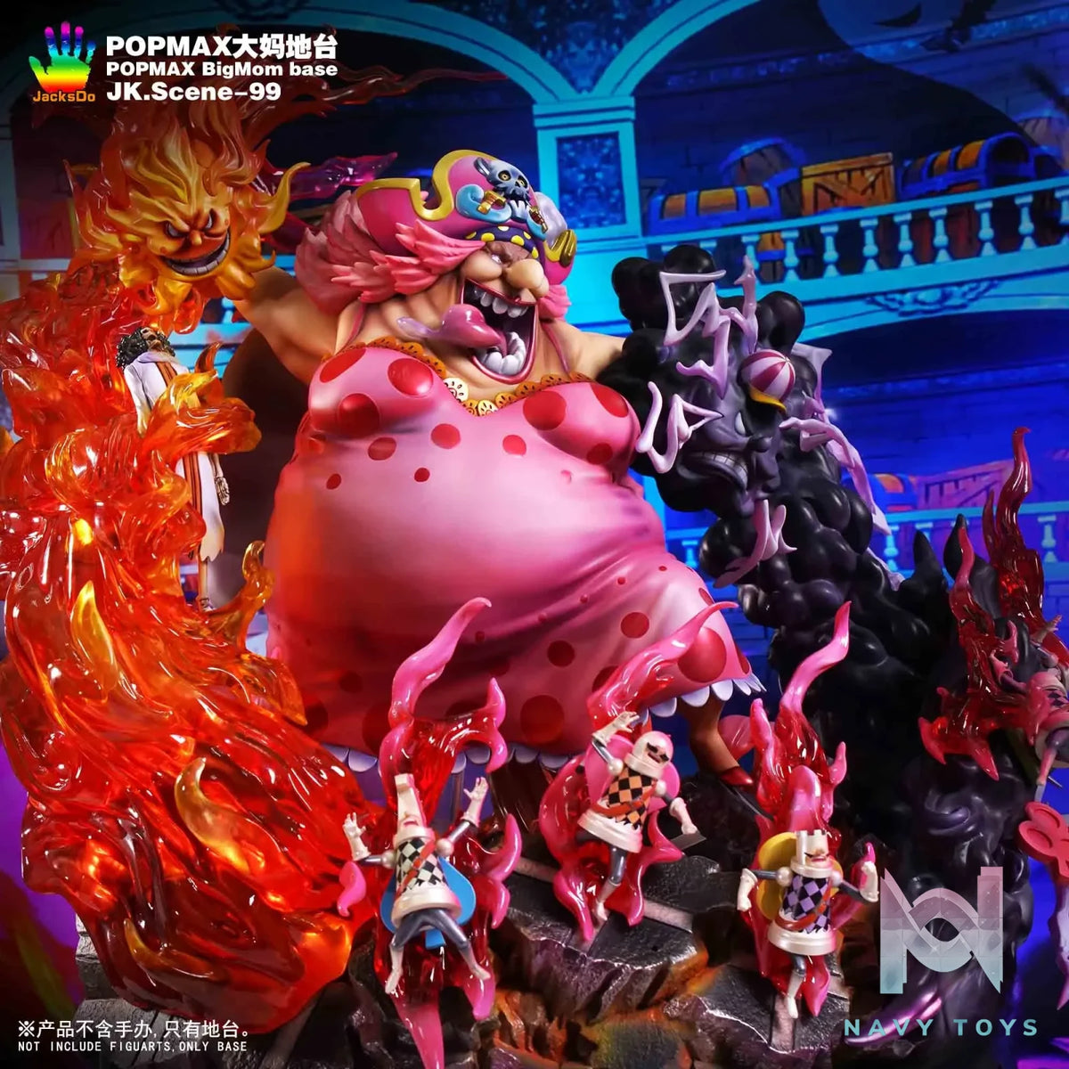 Jacksdo Studio – One Piece POPMAX Charlotte Linlin base(excluding character body)