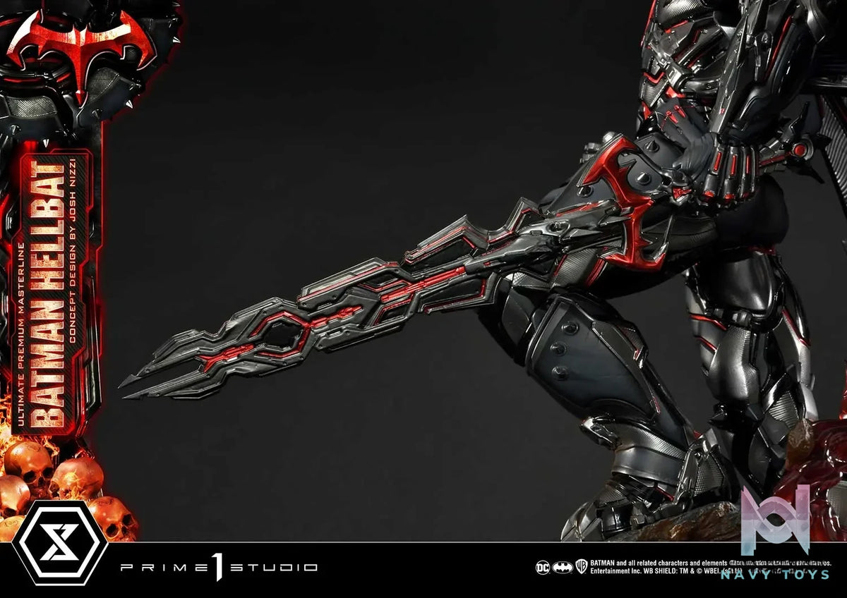Prime 1 Studio – Ultimate Premium Masterline Batman (Comics) Batman Hellbat Concept Design by Josh Nizzi UPMDC-06 UPMDC-06DX UPMDC-06DXS (Licensed)