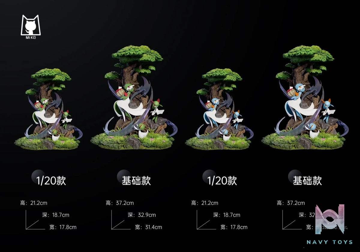 Miko Studio – Pokémon Gardevoir Evolution Group