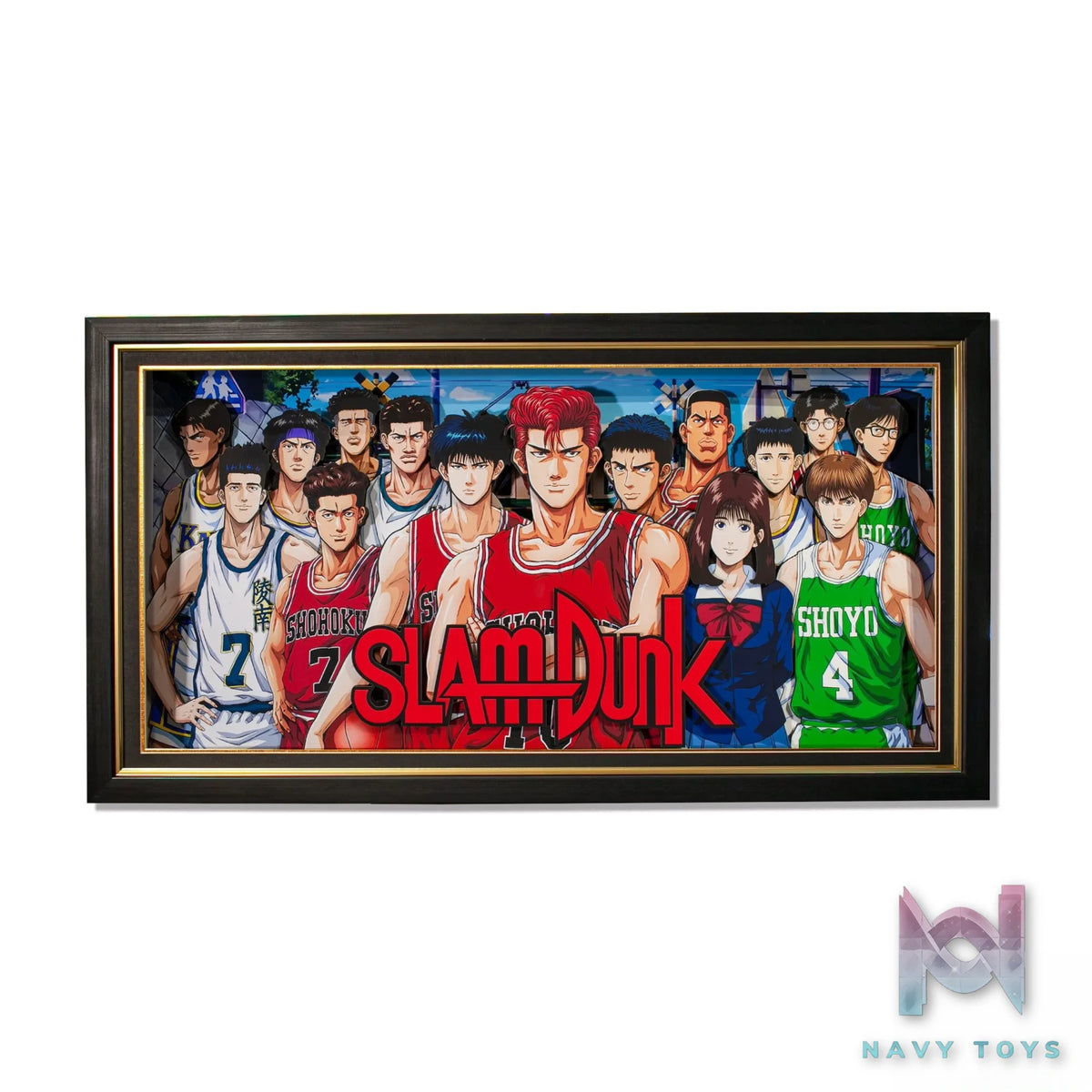Yu Zhi Jiang Studio – Slam Dunk Multiple Characters Series #8 3D Decorative Painting Slam Dunk