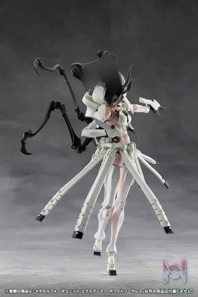 Kotobukiya – MEGALOMARIA UNLIMITED UNIVERSE METAMORPHOSE UNIT EXARMOR WHITE SORCERESS Plastic Model (Licensed)