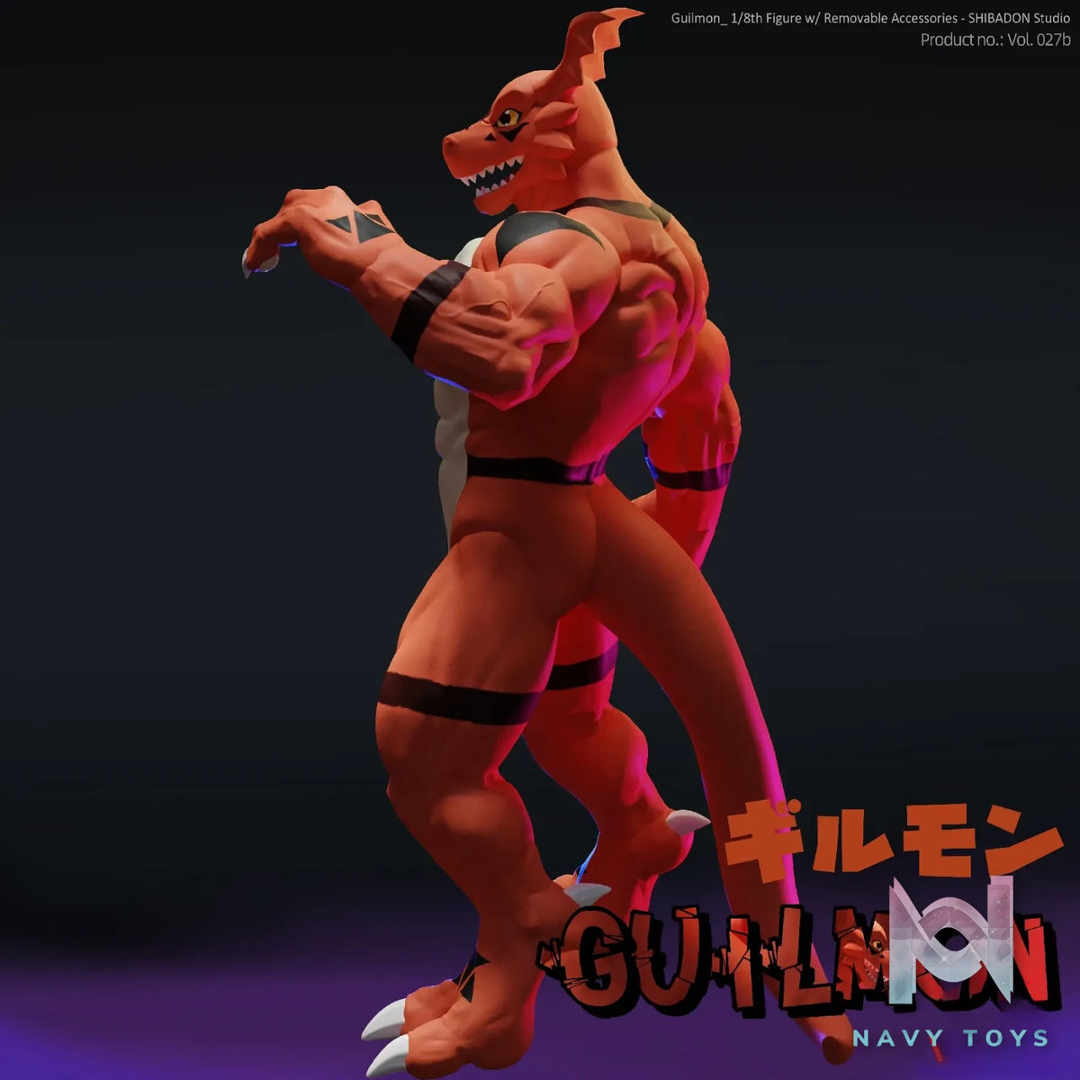 Shibadon Studio – Digimon Guilmon