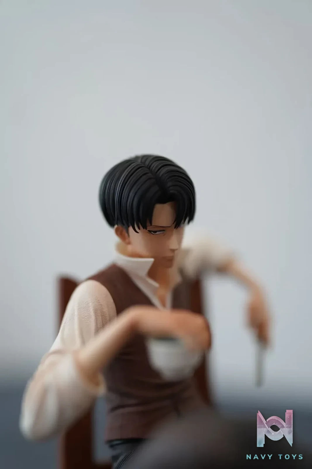 TITAN Studio - Attack on Titan Side Story Series 01 Levi resin statue Navy Toys anime figure
