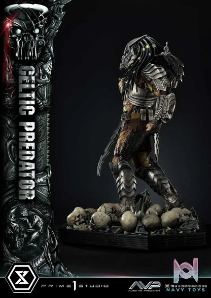Prime 1 Studio Museum Masterline Alien vs. Predator Celtic Predator MMPR-05 MMPR-05S
