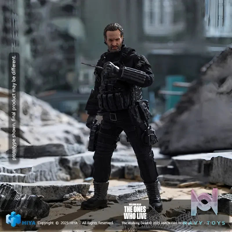 HIYA Toys – The Walking Dead Rick Action Figure ESW0318 (Licensed)