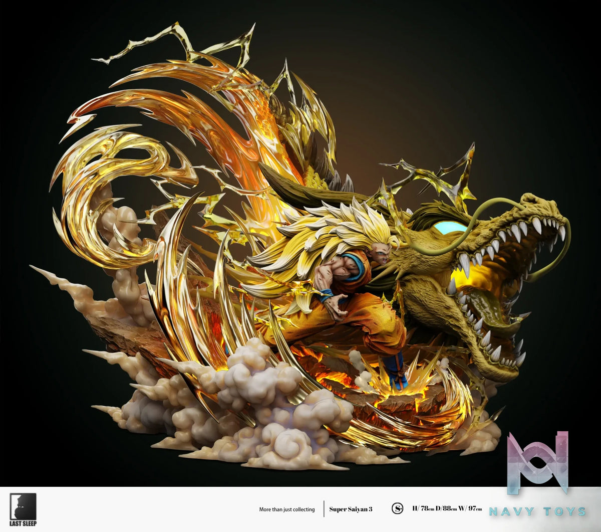 LAST SLEEP Studio – Dragon Ball Super Saiyan 3 Dragon Fist