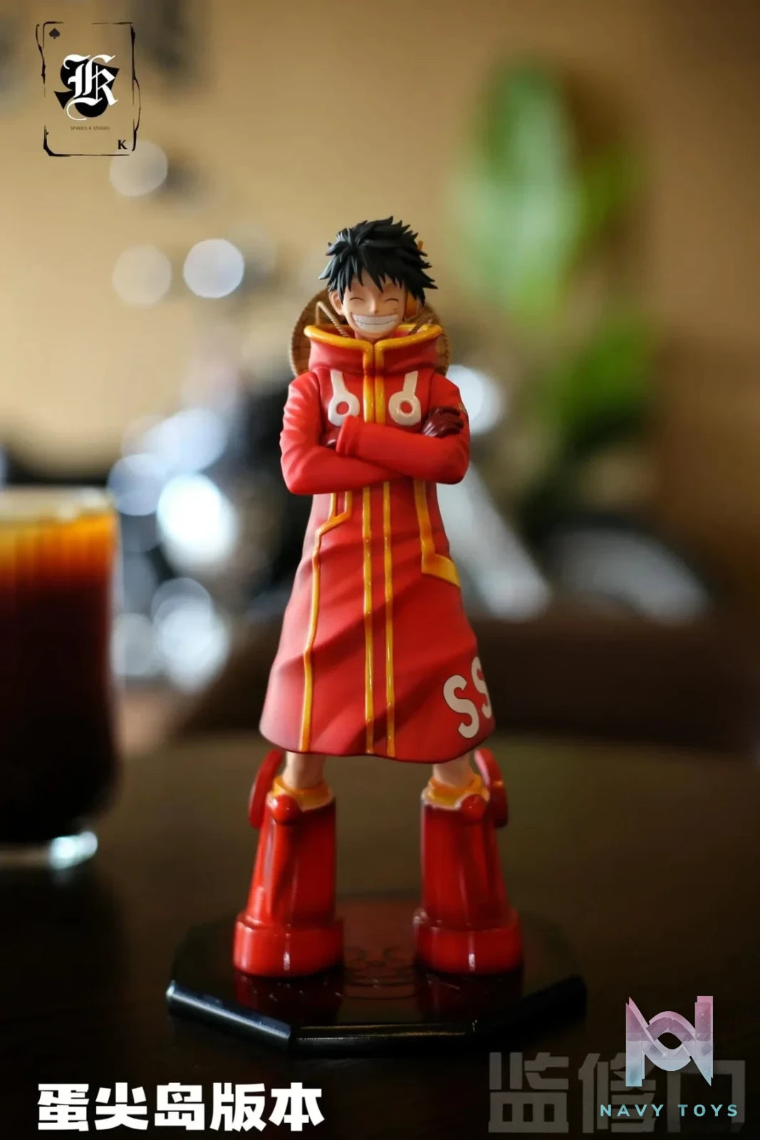 SPADES K Studio - One Piece Full Costume Project 2 Monkey D. Luffy resin statue Navy Toys anime figure