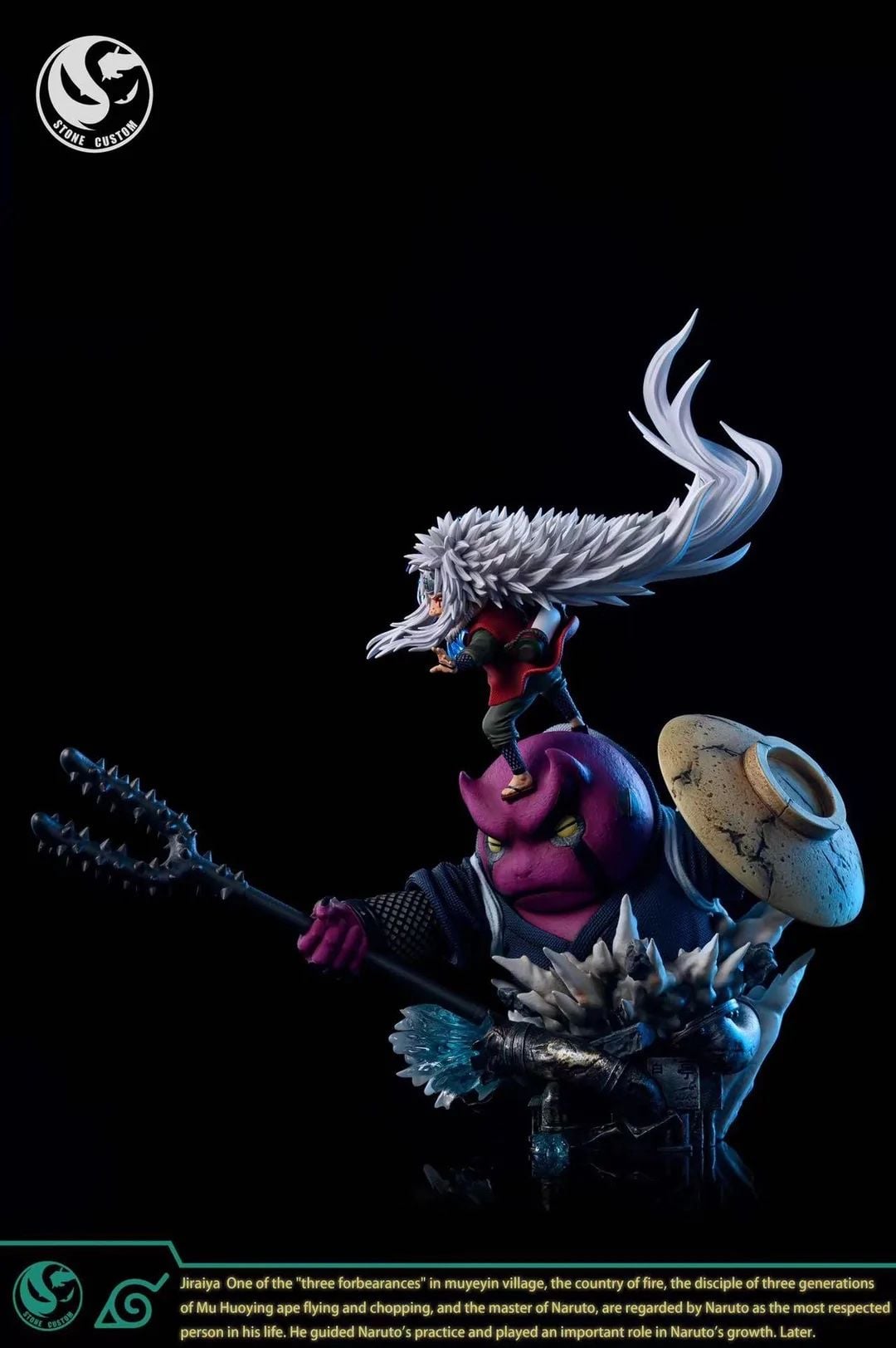 Jiraiya resin statue st studio anime figure