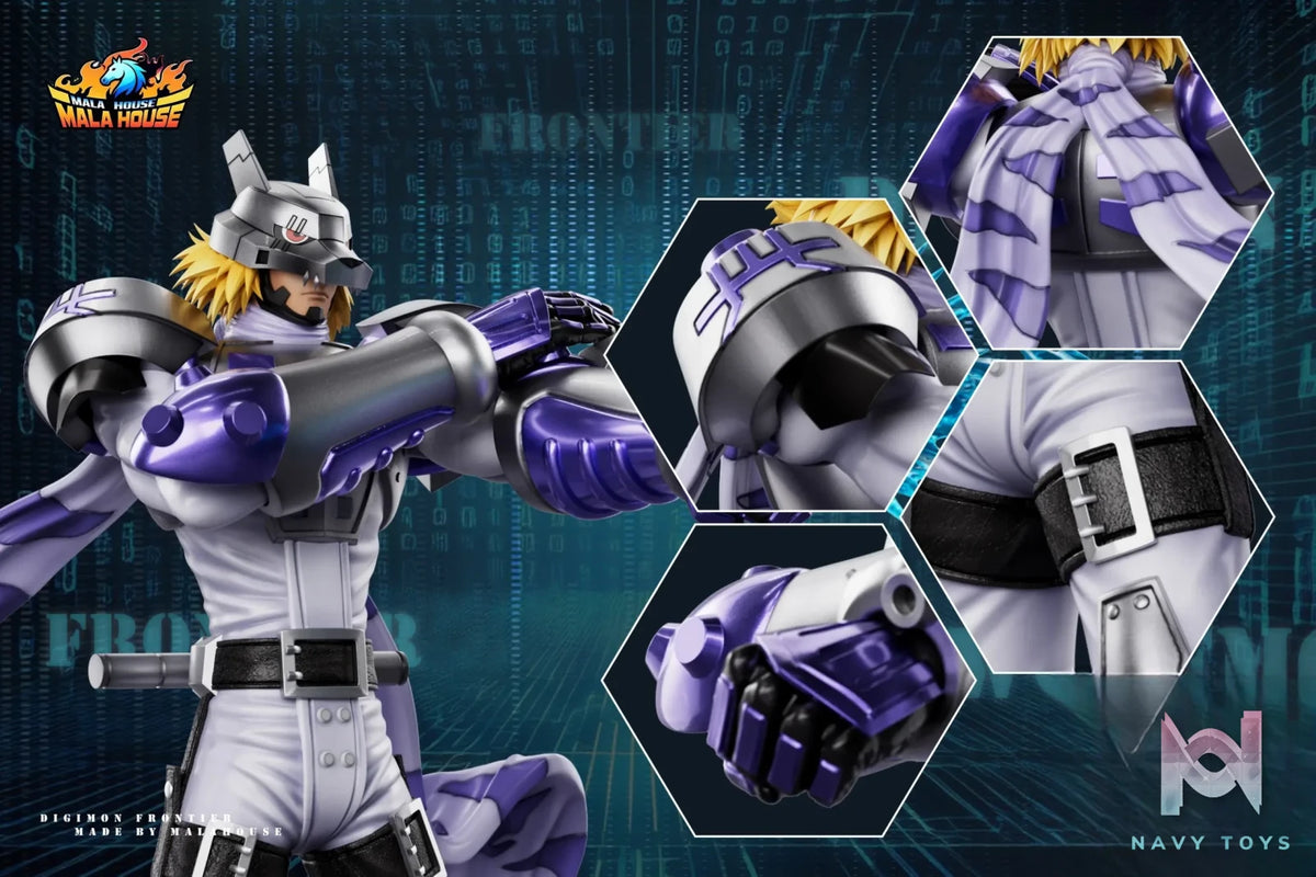 T1 Studio X MALA House Studio – Agnimon X Wolfmon X Chackmon Digimon