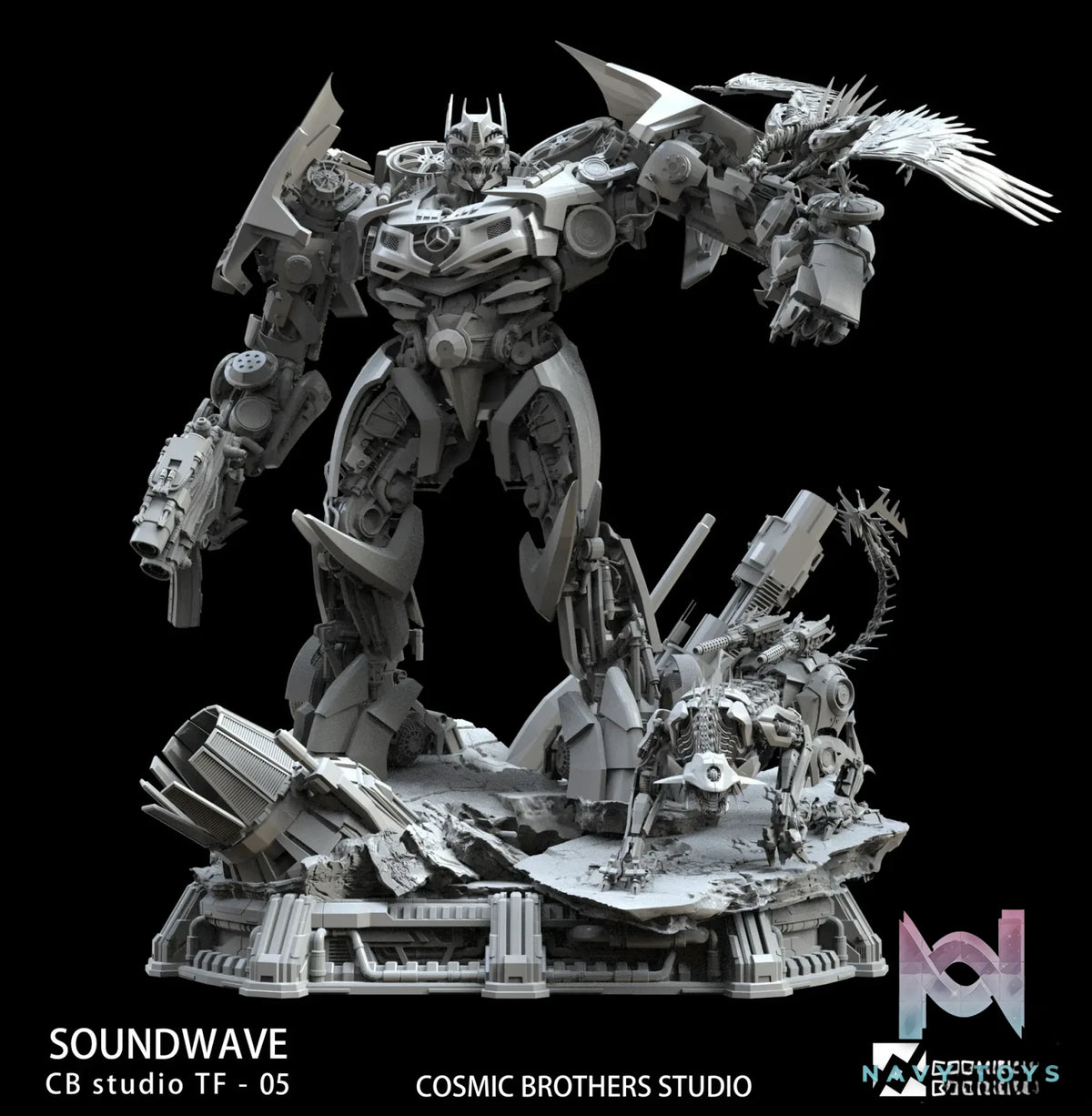 COSMIC BROTHERS Studio – Ravage Transformers