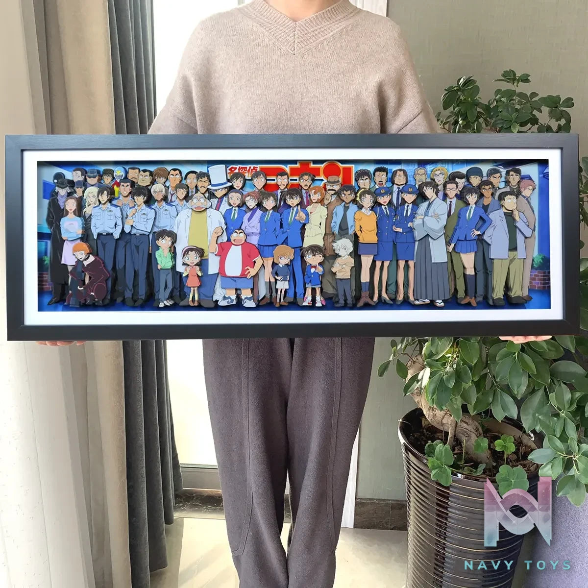 KALA HOME Studio – Detective Conan Multiple Characters #05 3D Decorative Painting Detective Conan