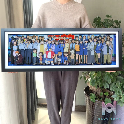 KALA HOME Studio – Detective Conan Multiple Characters #05 3D Decorative Painting Detective Conan
