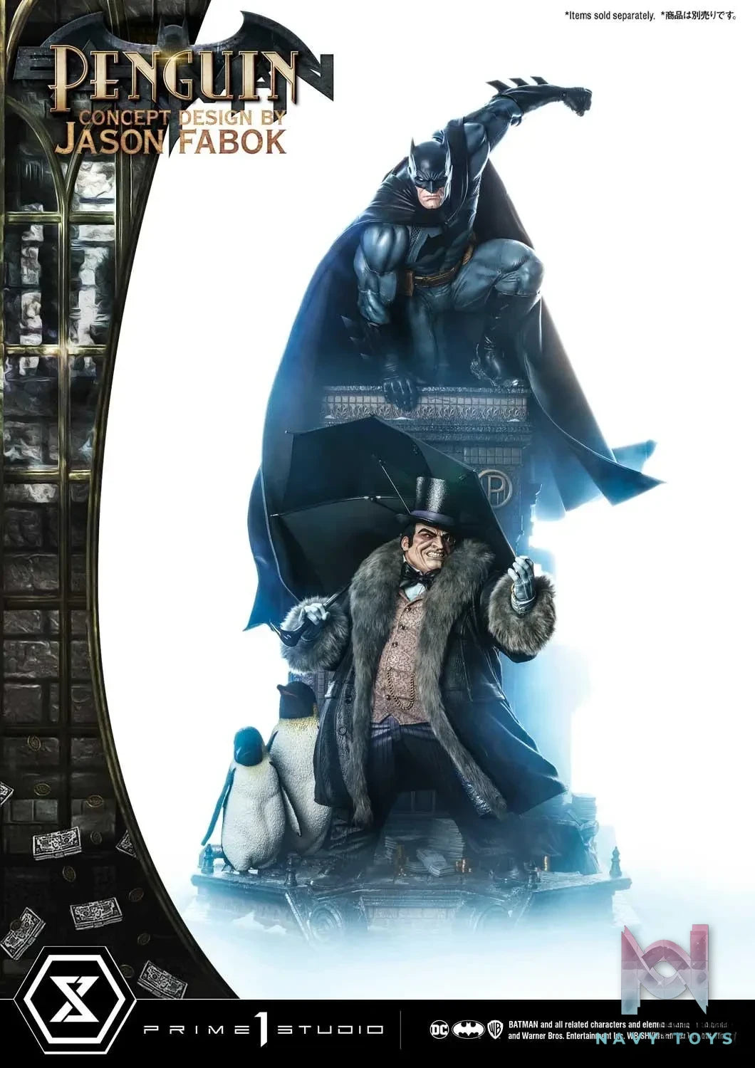 Prime 1 Studio – Museum Masterline Batman (Comics) Penguin (Concept Design By Jason Fabok) MMDC-56 MMDC-56DX MMDC-56DXS (Licensed)