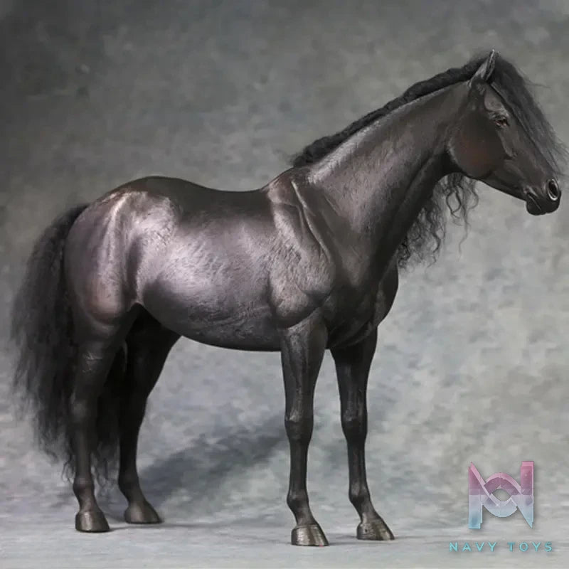 JXK – 1/6 Thoroughbred Model Realistic Horse Display Figure (Licensed)