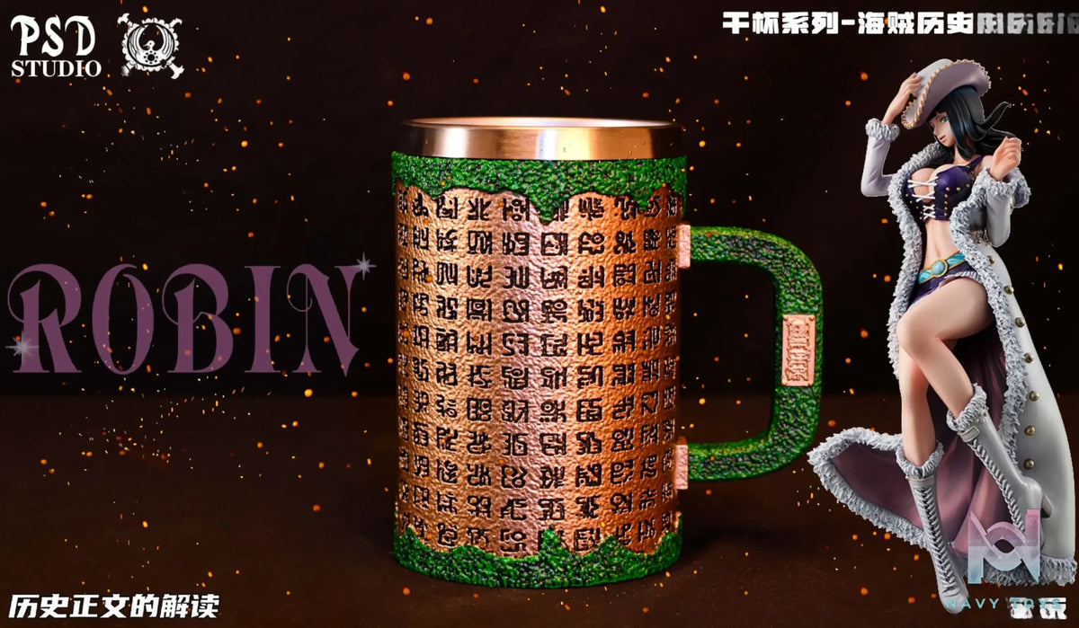 PSD Studio – One Piece Cheers Series-Pirate History Text Cup