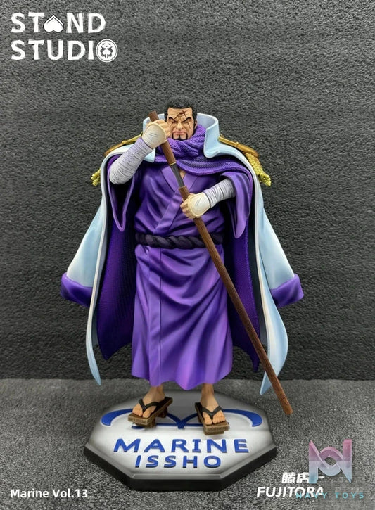 Stand Studio - One Piece Navy Series 13 Issho resin statue Navy Toys anime figure