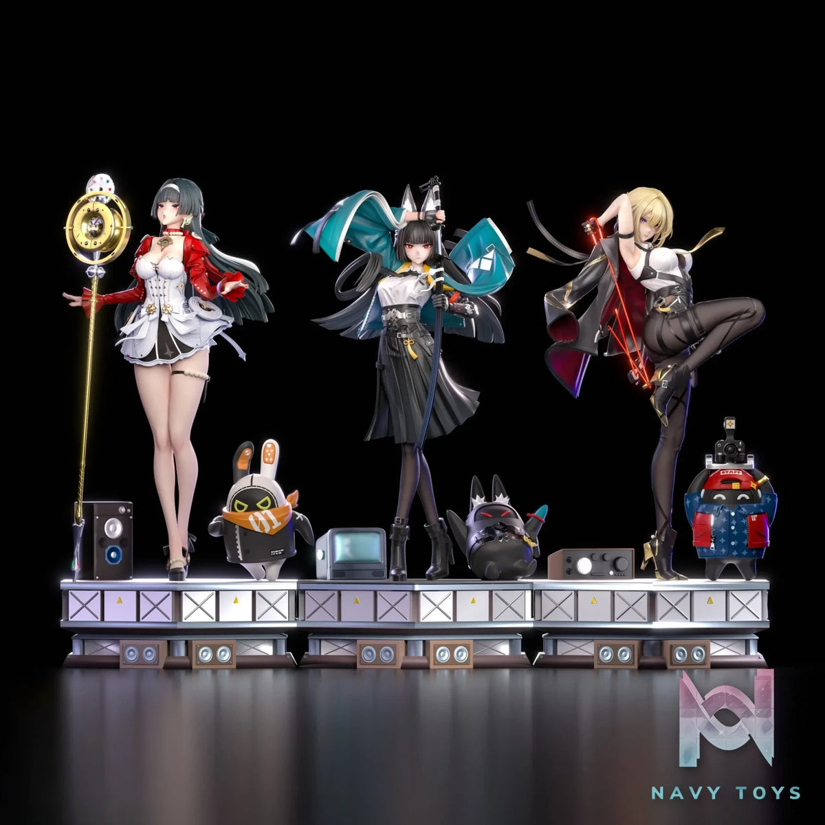 Hakimi Studio – Astra Yao X Hoshimi Miyabi X Evelyn Chevalier Zenless Zone Zero
