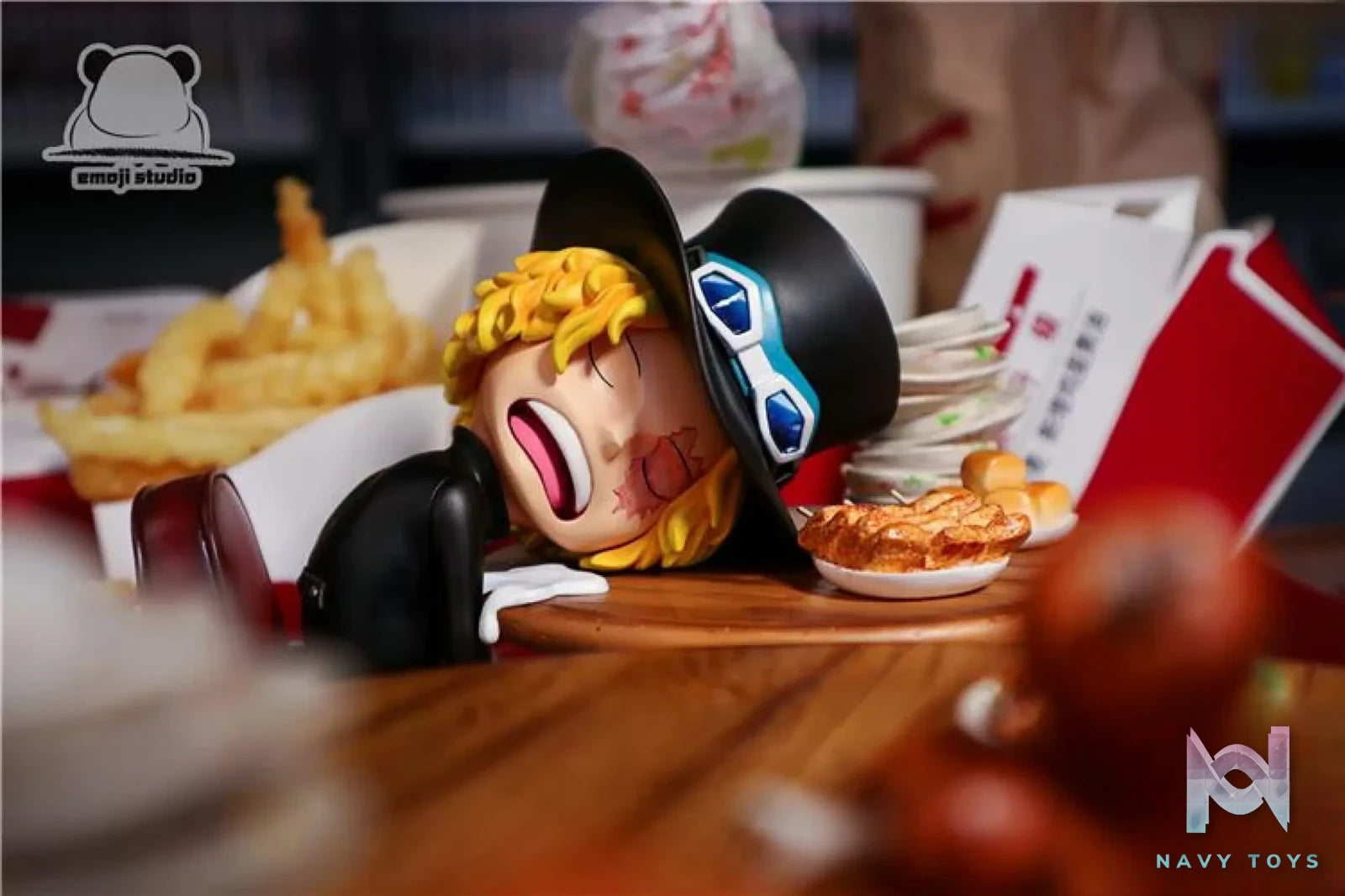 Emoji Studio – One Piece Eat and Sleep Sabo