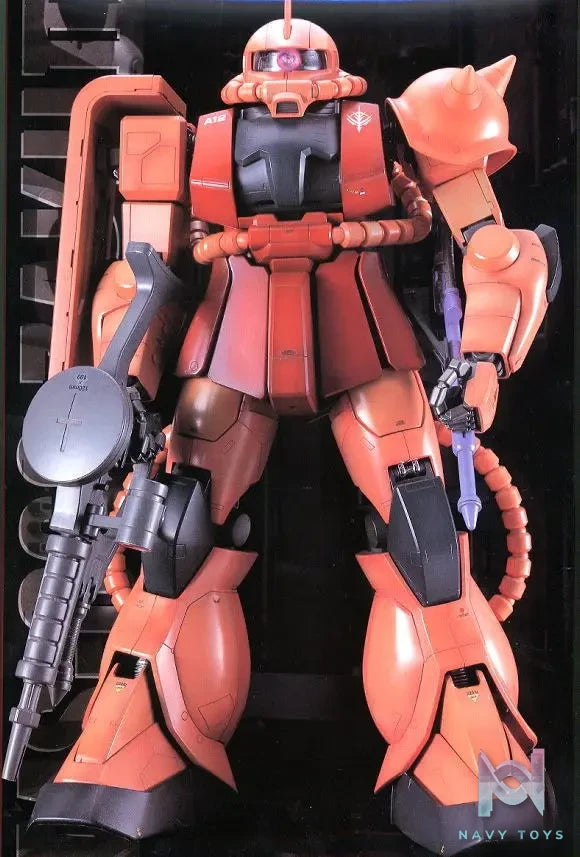 BANDAI – PG 1/60 Mobile Suit Gundam MS-06S Commander Type Zaku 2 (Char’s Custom) (Licensed)