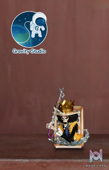 Gravity Studio – One Piece Sanji Robin Brook 3D Photo Frame