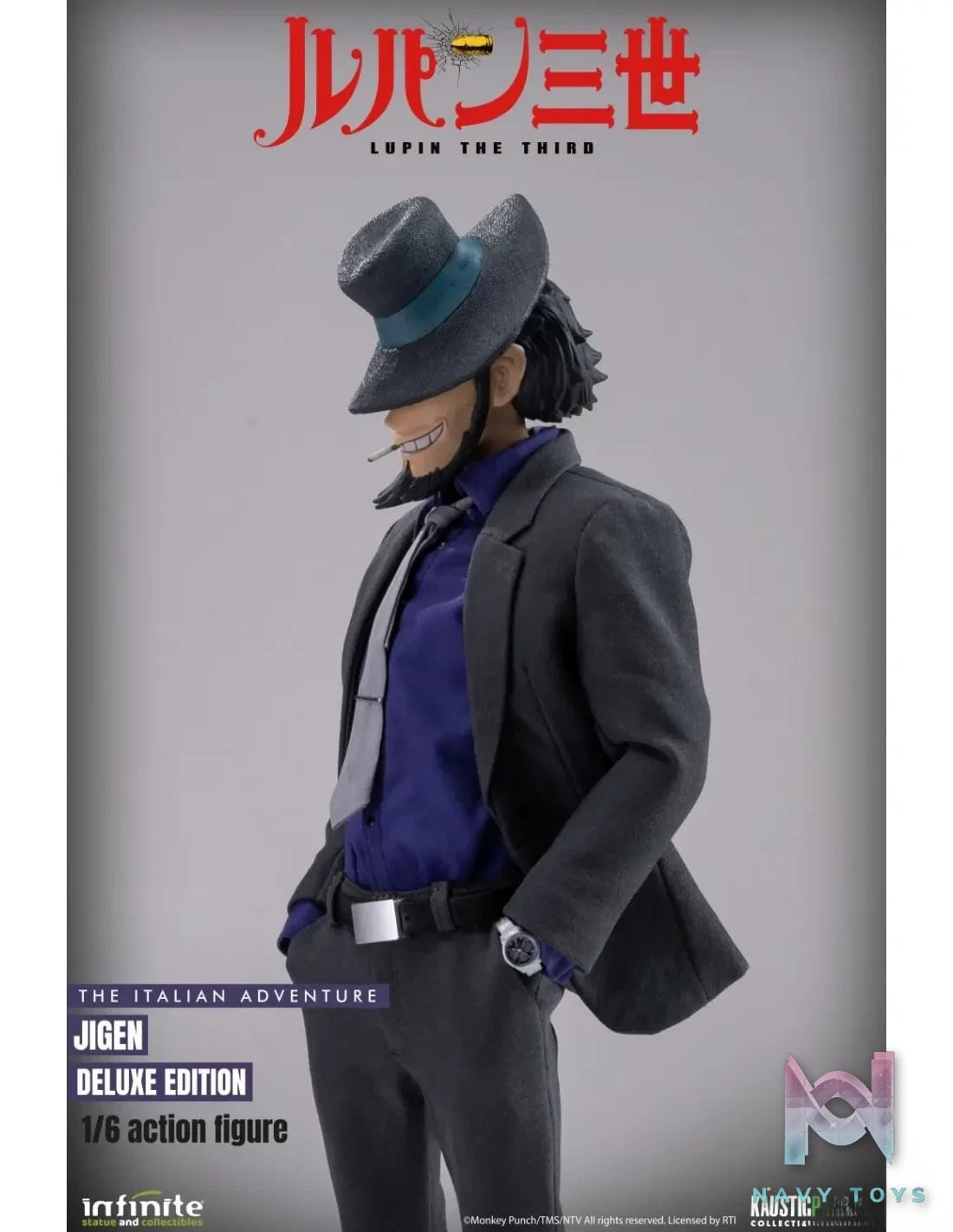 Infinite Statue – Lupin The 3rd The Italian Adventure 1/6 Action Figure Daisuke Jigen (Licensed)