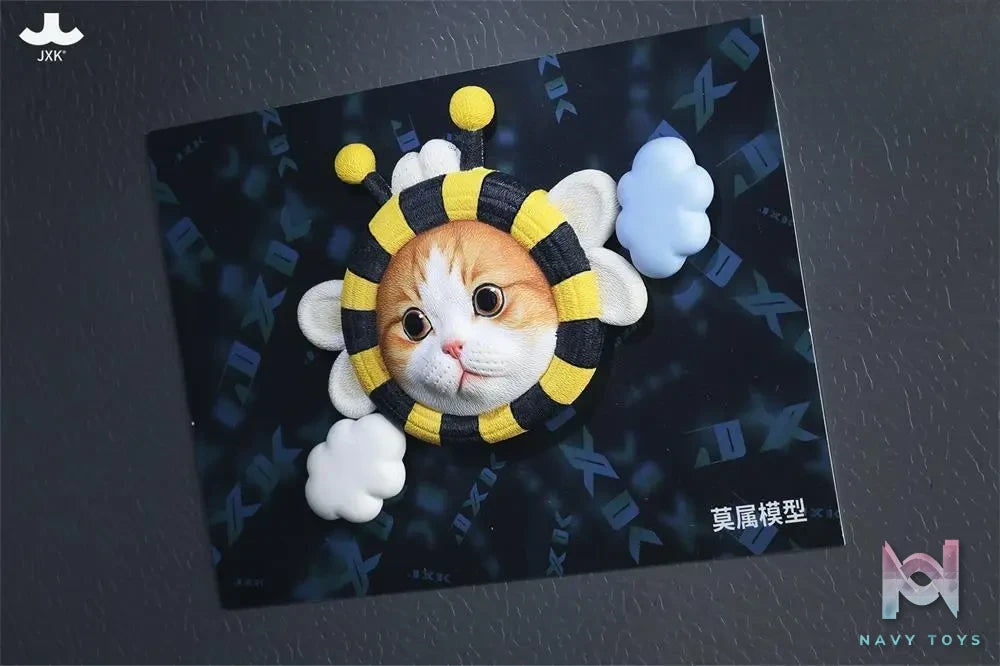 JXK – Strawberry Cat Fridge Magnet X Bumblebee Cat Fridge Magnet JS-2603 JS-2604 (Licensed)