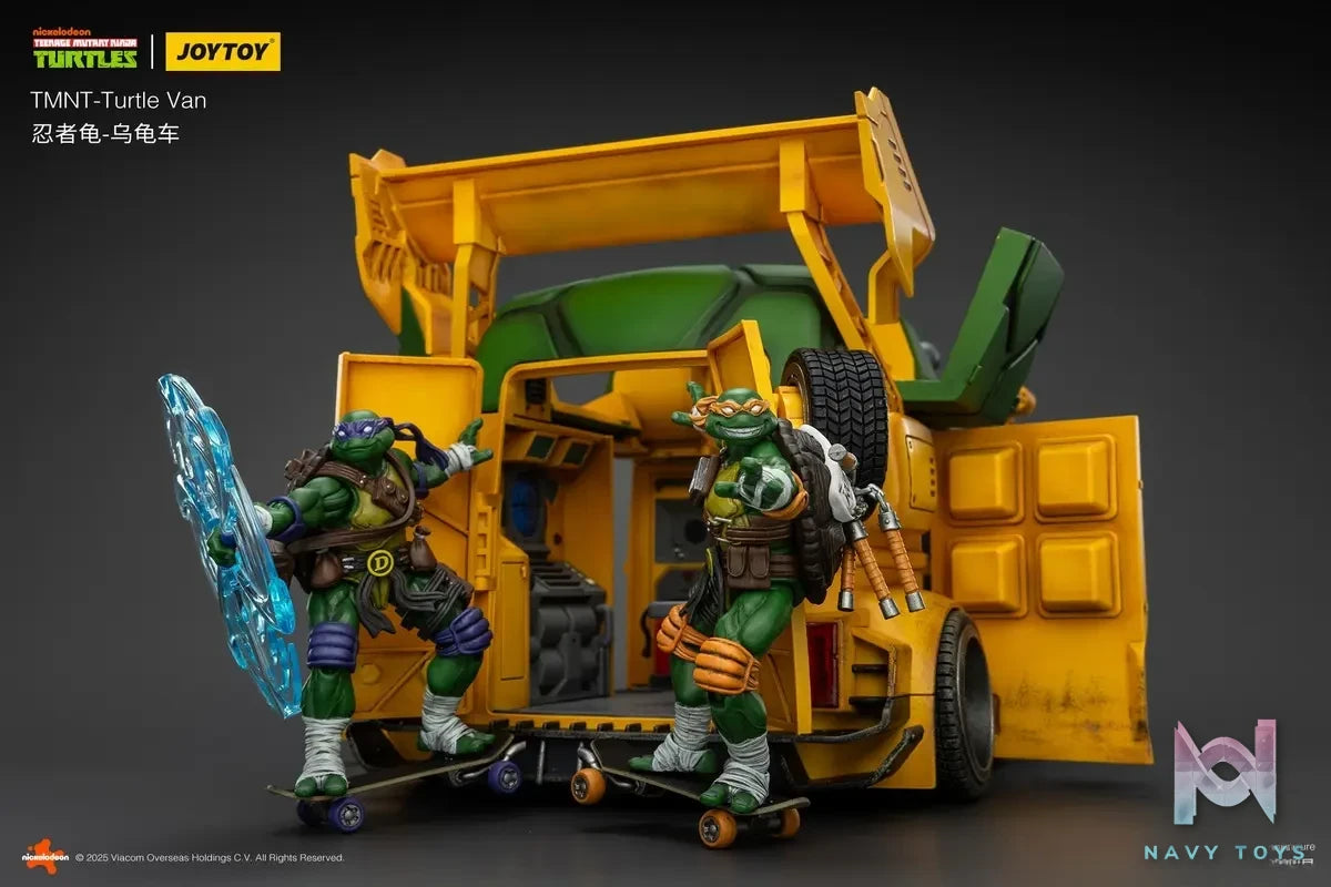 JOYTOY – 1/18 TMNT-Turtle Van X Roadkill Rodney JT02540 JT02557 (Licensed)