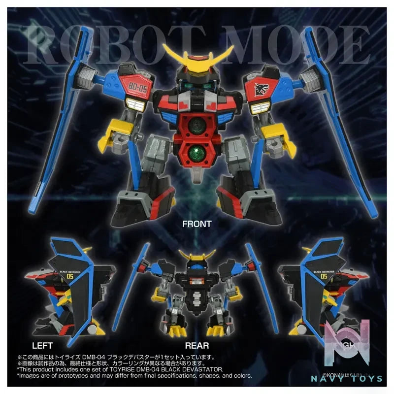 TAKARA TOMY – Toyrise DMB-04 Black Devaster (Licensed)