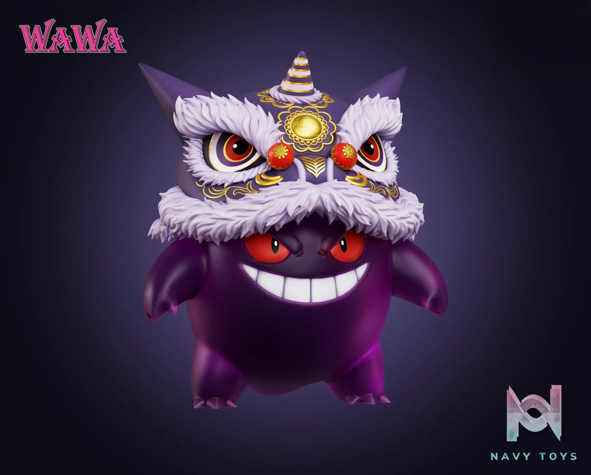 WAWA Studio – Gengar Lion Dance Pokémon